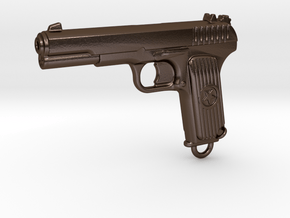 TOKAREV TT33 70 mm in Polished Bronze Steel