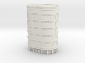 Oval Office Tower 1/285 in White Natural Versatile Plastic