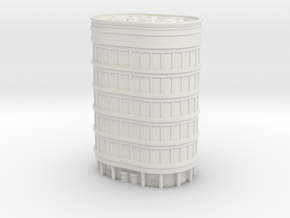 Oval Office Tower 1/400 in White Natural Versatile Plastic