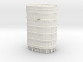 Oval Office Tower 1/1000 in White Natural Versatile Plastic