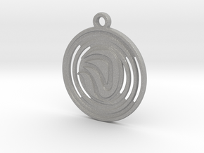 Abstract Pendant in Aluminum
