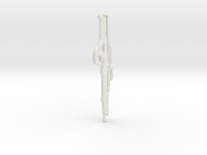 1:6 N7 M13 Raptor Sniper Rifle in White Natural Versatile Plastic