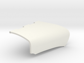 Engine-Cover-LH-1op8 in White Natural Versatile Plastic
