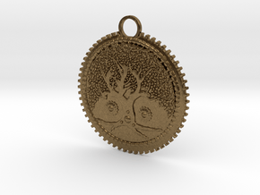 Tree of Life Pendant in Natural Bronze