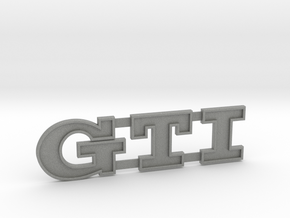 GTI Letter for Lower Grille in Gray PA12