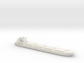3000 Scale Bulk Cargo Ship in White Natural Versatile Plastic