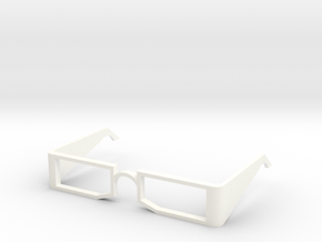 glasses in White Processed Versatile Plastic