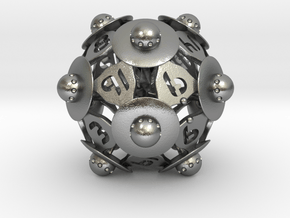D20 Balanced - UFO in Natural Silver