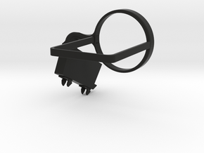 Lexus SC300/SC400 Console Modular Cupholder in Black Natural Versatile Plastic: Medium