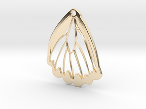 Butterfly wing in 14K Yellow Gold