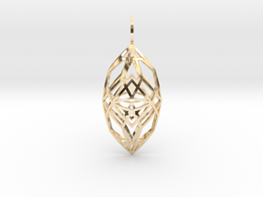 Cocoon of Light (Double Domed) in 14K Yellow Gold