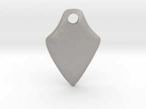 Twisted Thicc Pick ~1.7mm (UP twist) Wrist-Saver in Aluminum
