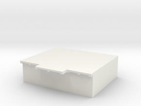 50x40x15mm Building Structure 1/500 in White Natural Versatile Plastic