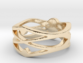 My Awesome Ring Design Ring Size 10 in 14k Gold Plated Brass
