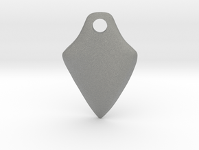 Twisted Thicc Pick ~1.7mm (DOWN twist) Wrist-Saver in Gray PA12