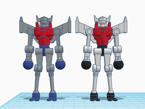 AcroSeeker Micronauts Figure  in Gray PA12: Large
