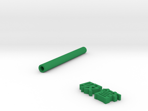 Green miracle straw in Green Processed Versatile Plastic