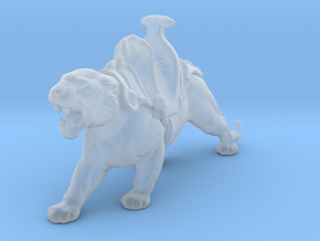 Panthor miniature model fantasy game rpg dnd mount in Tan Fine Detail Plastic
