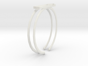 candle bracelet in White Natural Versatile Plastic