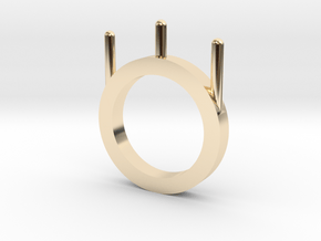 A3_7__Bottom in 14k Gold Plated Brass: 4.75 / 48.375