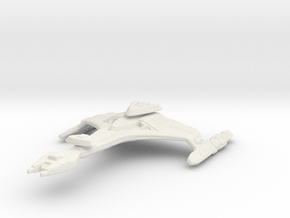 Klingon Vor'cha Class 1/7000 in White Natural Versatile Plastic