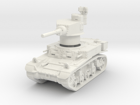 M3 Stuart mid 1/100 in White Natural Versatile Plastic