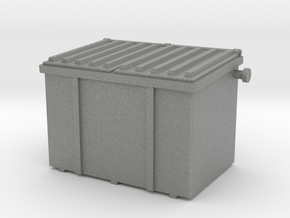 1/64 Dumpster 2 in Gray PA12