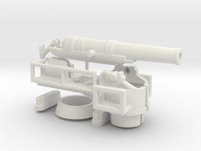 BL 12 inch howitzer Mk 5  oo  in White Natural Versatile Plastic