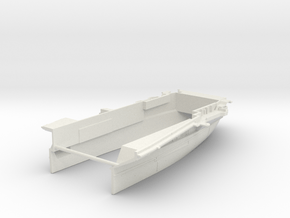 1/600 CVS-11 USS Intrepid Stern (Waterline) in White Natural Versatile Plastic