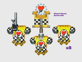 10x Lamented Heart - Prime:1 PACs Squad 1 (MagVex) in Tan Fine Detail Plastic