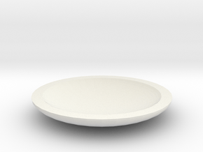 Lucky Eco Disk in White Natural Versatile Plastic