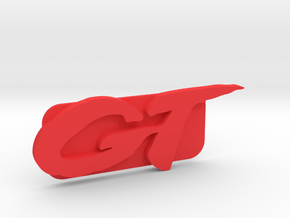 Jimmy GT Glove-box Emblem in Red Processed Versatile Plastic