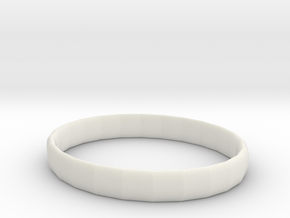 Bracelet in White Premium Versatile Plastic