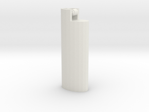 Electronic Lighters  in White Natural Versatile Plastic