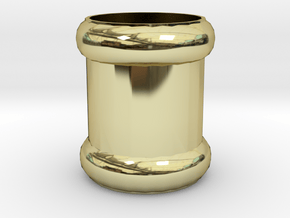 罐子 in 18k Gold Plated Brass