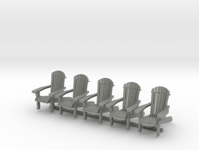 Chair 14. 1:35 Scale  in Gray PA12