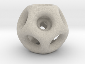 Dodecahedrons 02 in Natural Sandstone: Large