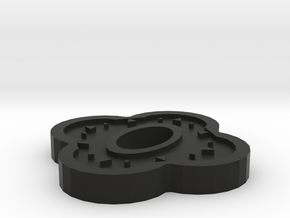 Ring in Black Natural Versatile Plastic: Medium