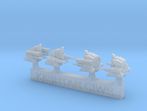 1/600 Kashtan CIWS Turrets in Tan Fine Detail Plastic