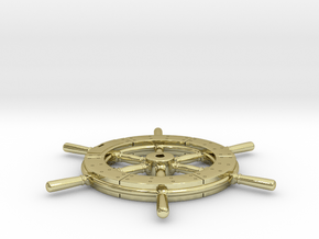 Higgins wheel 24th scale in 18k Gold Plated Brass