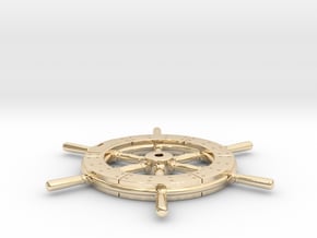 Higgins wheel 24th scale in 14K Yellow Gold