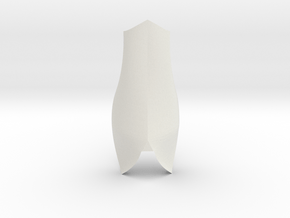 Large Shin 3 | CCBS  in White Natural Versatile Plastic