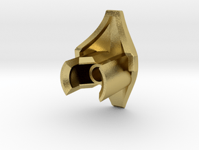 Two part Shin | knee Joint | CCBS in Natural Brass