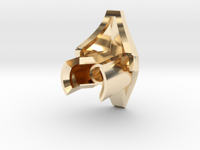 Two part Shin | knee Joint | CCBS in 14k Gold Plated Brass