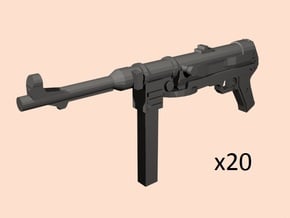 1/24 MP-38 smg in Tan Fine Detail Plastic