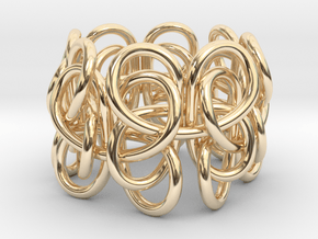 Pastafarian Knot in 14K Yellow Gold