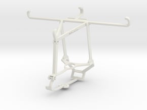 Controller mount for Steam & vivo Y70 - Top in White Natural Versatile Plastic