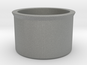 01: Cover-37 "blank", inner diameter 37 mm in Gray PA12