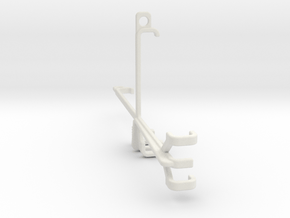 Honor 10X lite tripod & stabilizer mount in White Natural Versatile Plastic