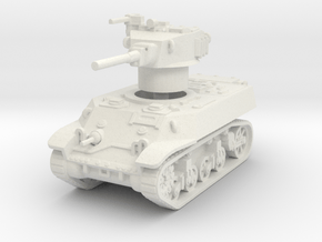 M3A3 Stuart 1/100 in White Natural Versatile Plastic